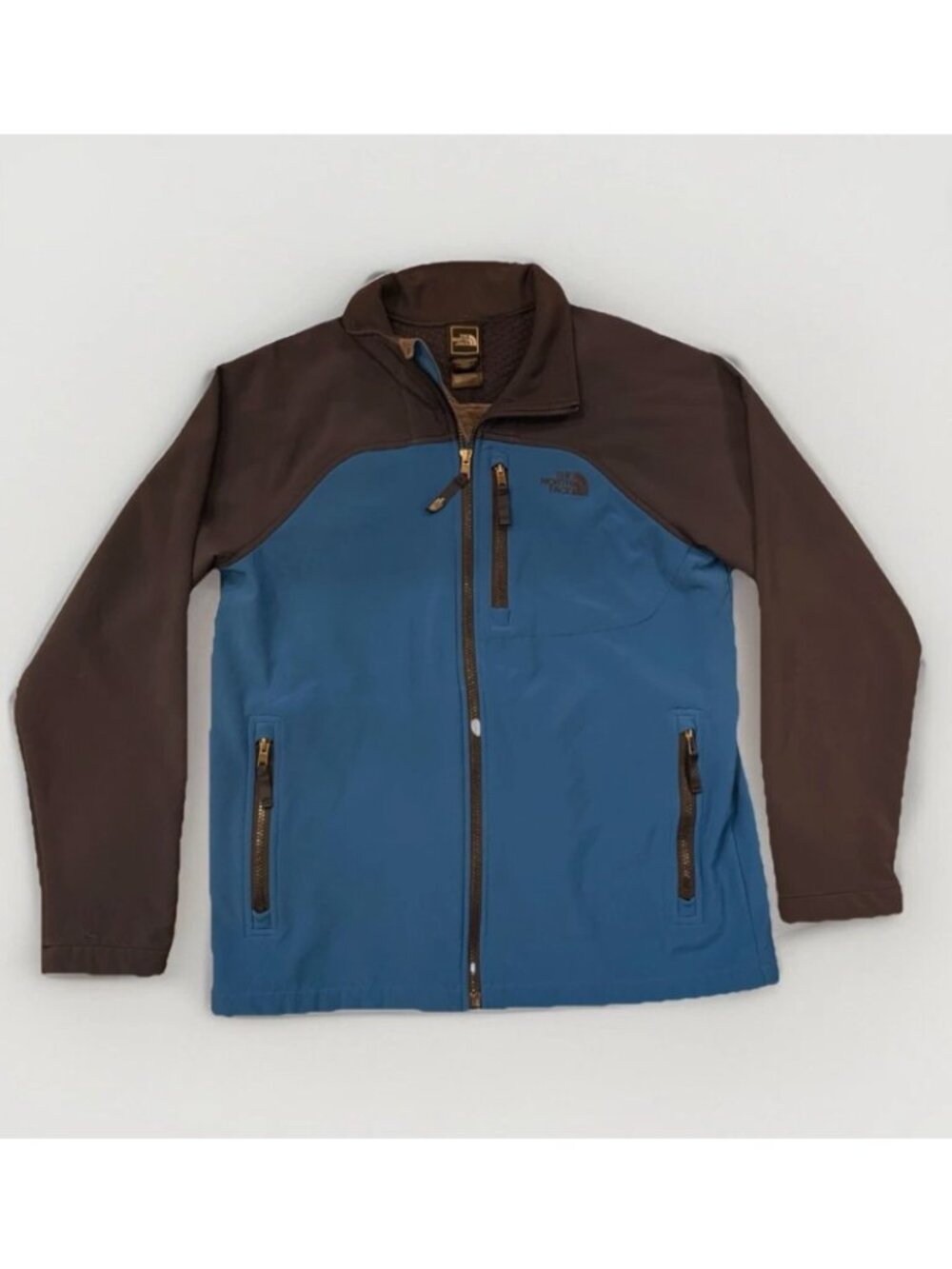 The North Face Jacket Boys XL Blue Skyline Full Zip Fleece Pockets